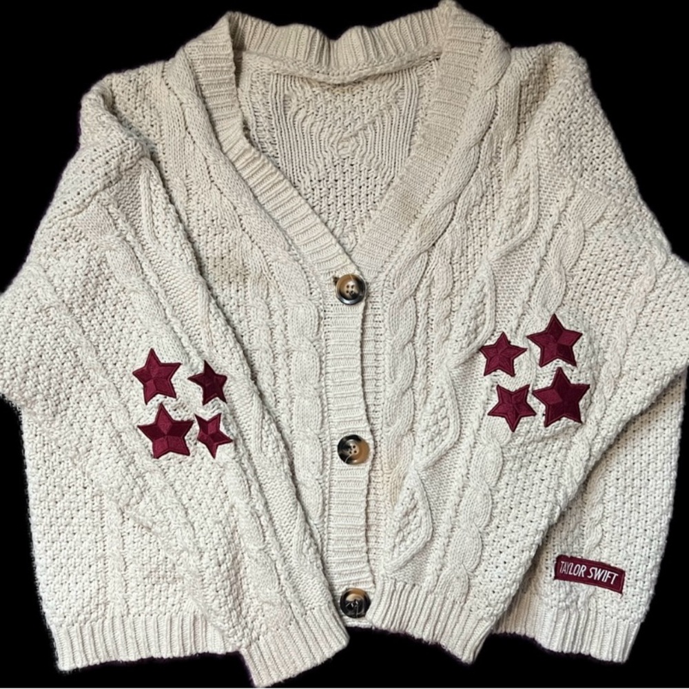 AUTHENTIC Taylor Swift Red TV ORIGINAL Cardigan M/L